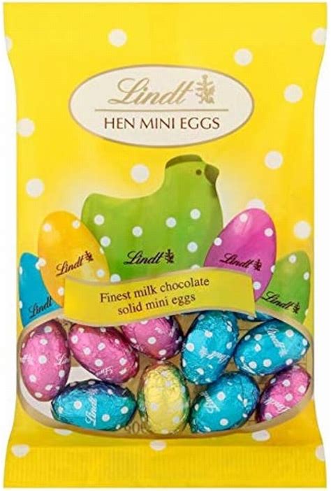 Xe Lindt Hen Mini Eggs 90g The Udder Farm Shop