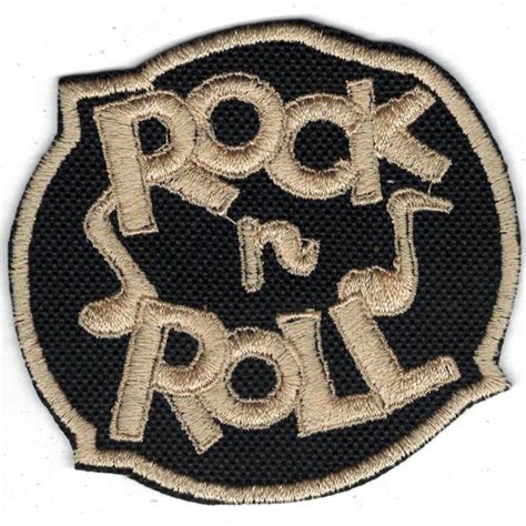 Golden Patch Rock N Roll Patches Badboy Nl