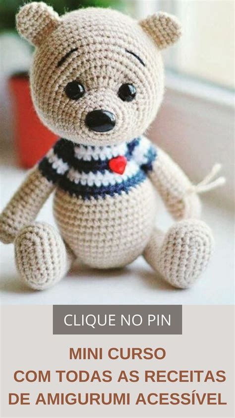 APRENDA A FAZER E LUCRAR AMIGURUMI NO MINI CURSO Amigurumi