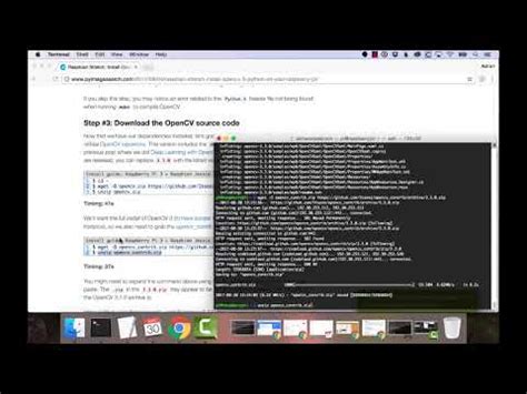 Raspbian Stretch Install OpenCV 3 Python On Your Raspberry Pi YouTube