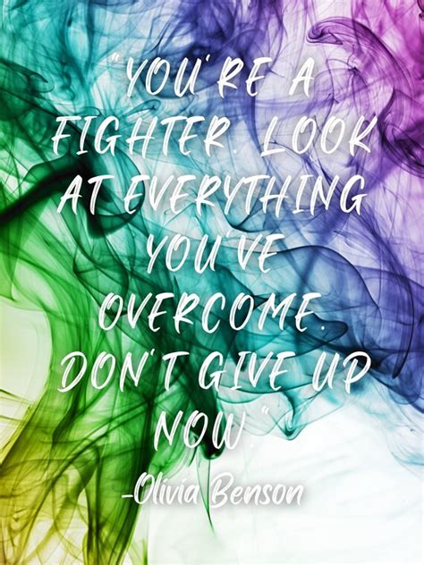 Olivia Benson Quote Printable Poster Etsy