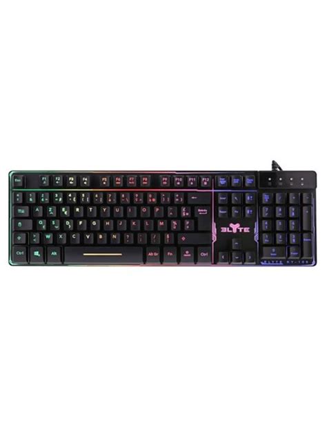 Clavier Gamer ELYTE Semi Mécanique KY 100 Anti Ghosting Filaire