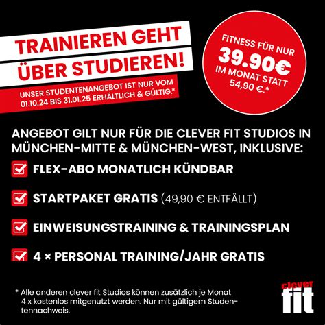 clever fit Fitnessstudio München West Dein Fitnessstudio in München West