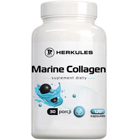 Herkules Marine Collagen Caps Kolagen Rybi Kwas Hialuronowy Witamina