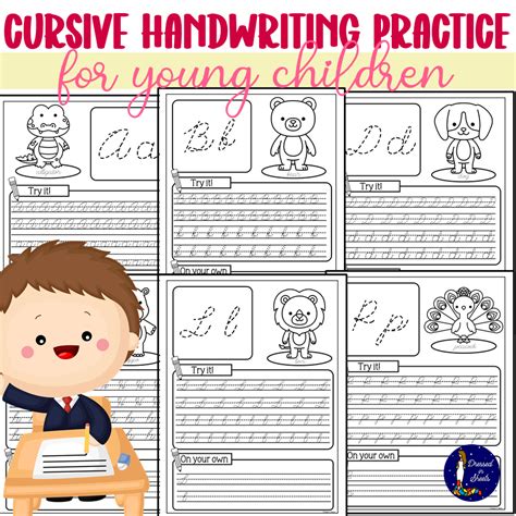 ABC Cursive Handwriting Practice for Young Children | Made By Teachers ...