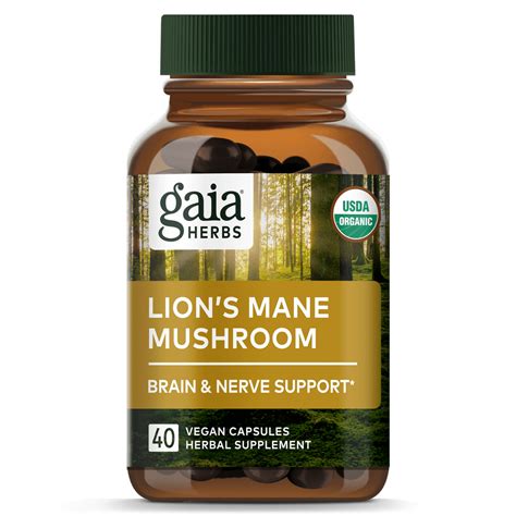 Lion S Mane Mushroom Supplement For Focus Support Gaia Herbs® Gaia Herbs®