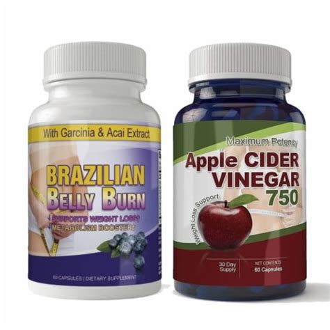 Apple Cider And Brazilian Belly Burn Combo Pack 1 Set 1 Unit Kroger