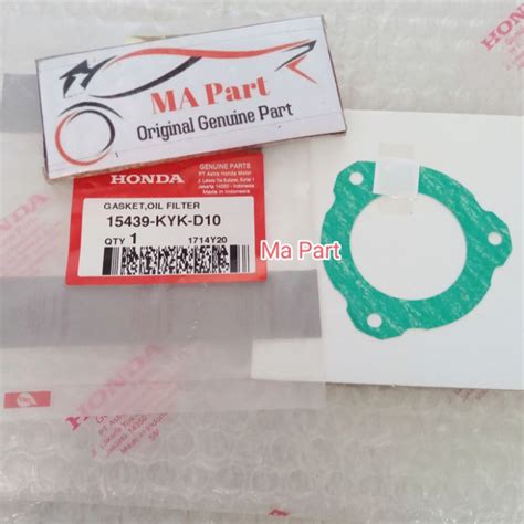 Jual GASKET OIL FILTER PERPAK PACKING FILTER OLI KAMPAS GANDA BLADE 110