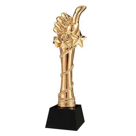 Buy Thums Up Award Trophy Gold Award Trophy Cup Star Award Trophy Tall