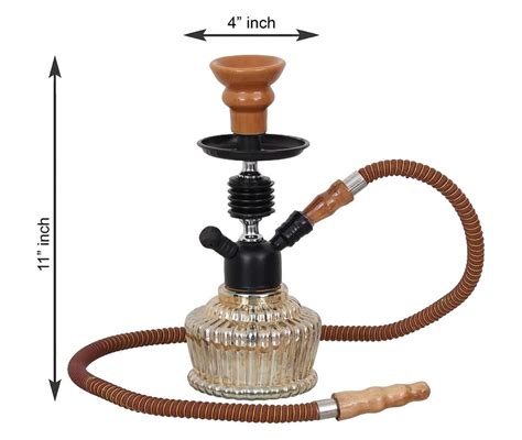 Glass Hookah Size 11 Inch At Rs 280 In Bhopal Id 2852227351191