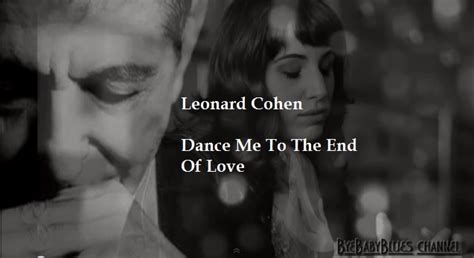 Versi E Prose In Piena Libert Il Blog Dance Me To The End Of Love