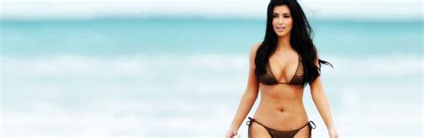 Kim Kardashian Hot Bikini Facebook Cover Facebook Covers Fb Covers Facebook Timeline Covers