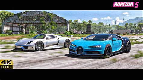 FH5 EPIC DRAG RACE Agera Rs Supra Rz Divo Jesko Chiron F1 Evo