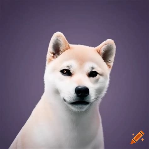 White Shiba Inu Dog On Craiyon