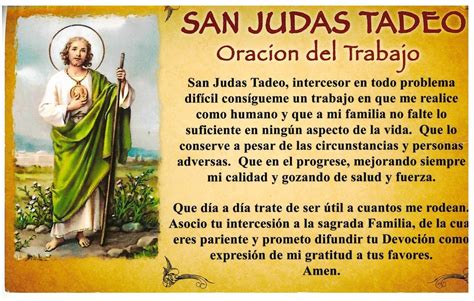 Oración A San Judas Tadeo Para Las Causas Difíciles Y Desesperadas A