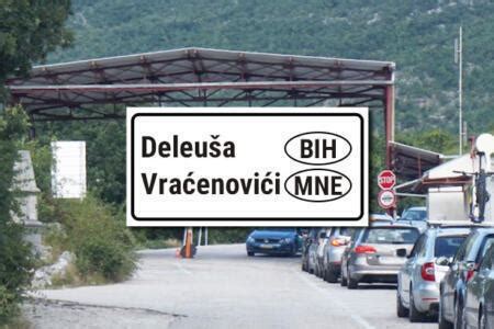 Deleu A Border Crossing Bih Montenegro U Ivo Kamere