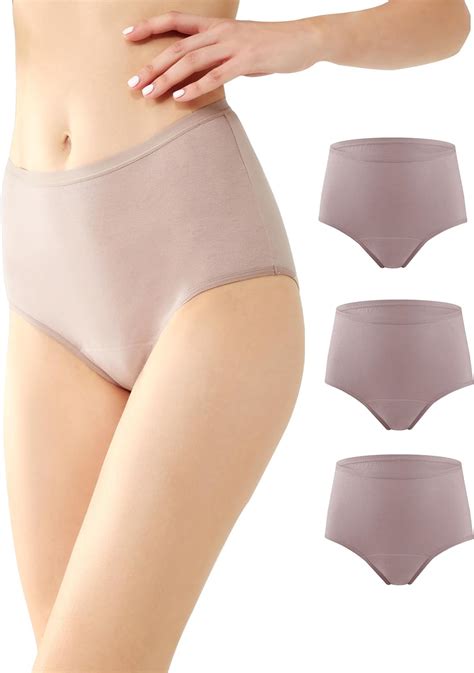 Battewa Leak Proof Underwear For Women Washable Incontinence Underwear Absorbency