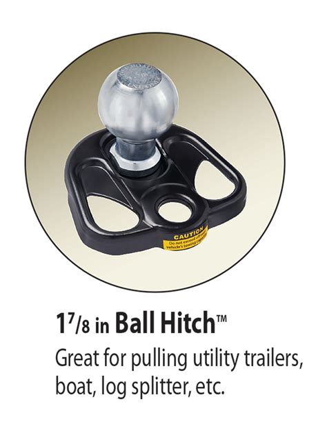 HITCHIN' POST+™- 3-Way Hitch Plate