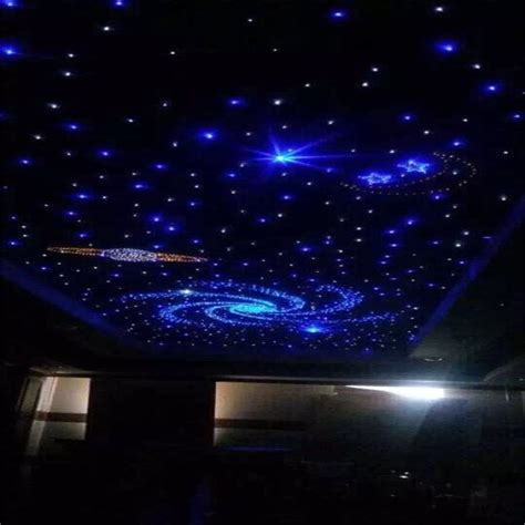 Diy Pre Assembled Colors Led Fiber Optic Star Ceiling Tiles China