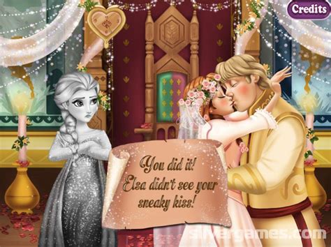 Anna And Elsa Kissing On The Lips Games