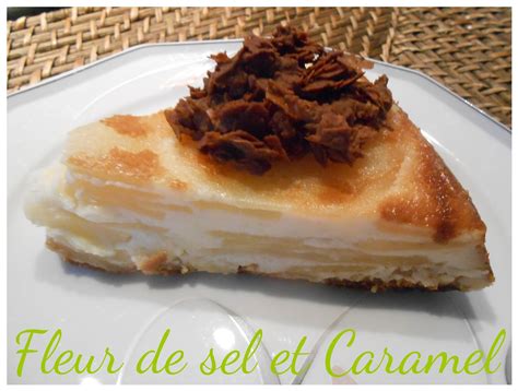 Fleur De Sel Et Caramel Gateau Invisible Aux Pommes Et Son