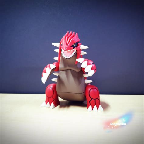 Takara Tomy Pokemon Moncolle Figure Groudon Original Hobbies