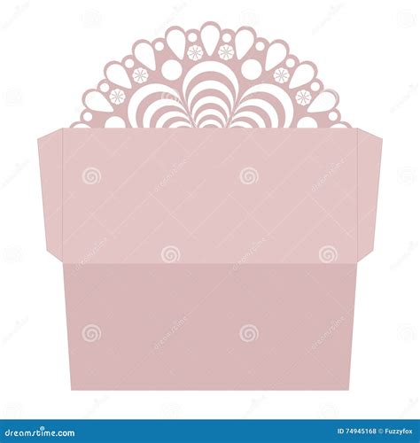 Paper Cut Out Card Laser Cut Pattern For Invitation Card For We Stock