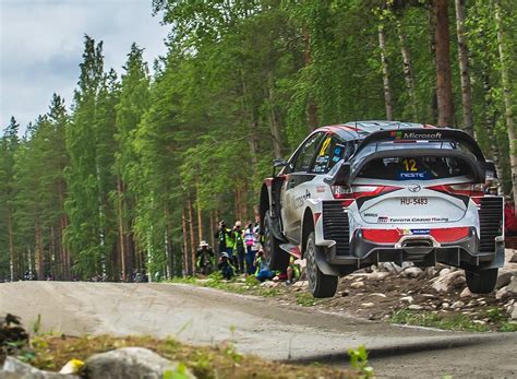 Toyota Yaris Wrc Wins In Finland