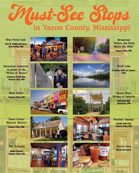 Yazoo Tours And Trip Planning Information Including Hotels Restaurants