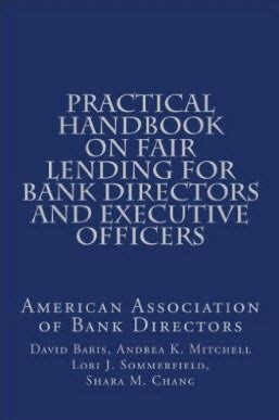 AABD S New Book Offers Practical Fair Lending Advice For Bank Directors