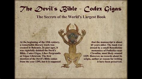 Codex gigas translated to english - acakc