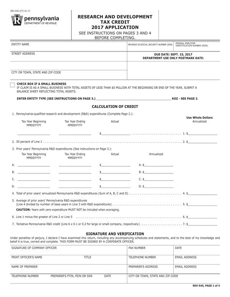 Rev 545 Form Fill Out Printable PDF Forms Online