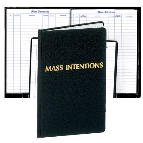 Mass Intention Book Josephs