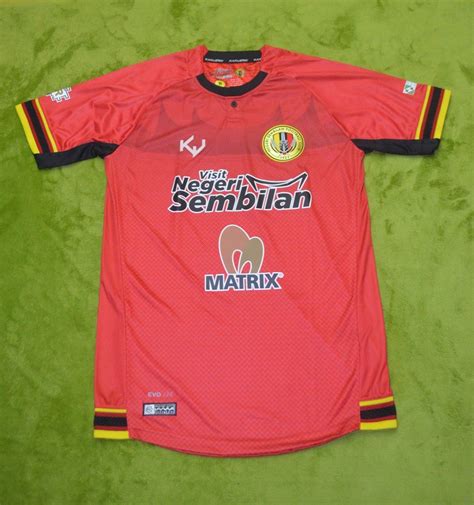 Negeri Sembilan FC Home Maillot De Foot 2022 Sponsored By Matrix