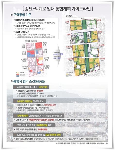 종로 세운지구 재정비사업 1년 앞당겨 2024년 착공한다