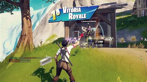 Gameplay Fortnite Vitória Royale Youtube