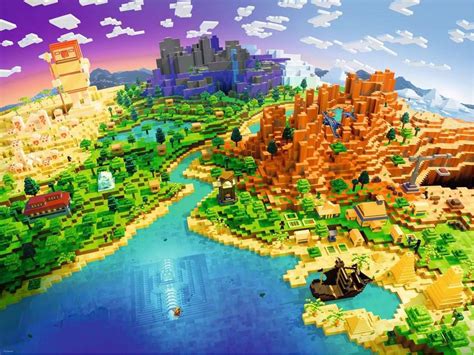 Puzzle mundo de minecraft 1 500 peças Puzzle Mania pt