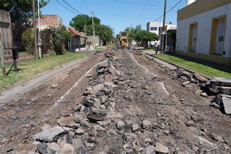 Comienzan Los Trabajos Para Repavimentar Sector De Calle Rojas