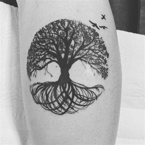 Yggdrasil Symbol Tattoo