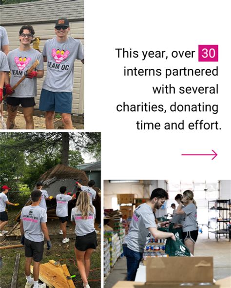 csrwire owens corning interns shine  volunteer day empowering