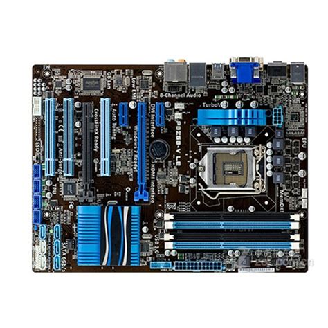 Asus P Z V Le Desktop Motherboard Z Socket Lga I I I Ddr