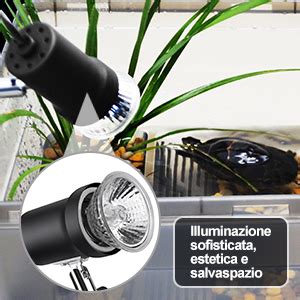 Zacro Lampada Tartaruga Illuminazione Uva W Uvb W Lampada