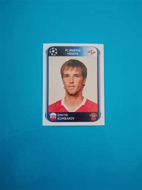 Panini Uefa Champions League 2010 11 New N 388 Dmitri Kombarov Spartak