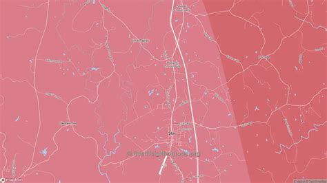 Star Nc Political Map Democrat And Republican Areas In Star