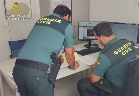 La Guardia Civil Detiene Al Autor De Los Robos Cometidos En Diferentes