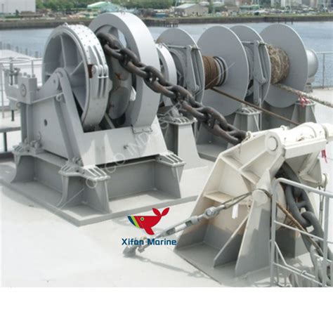 Supply Kn Ton Double Drum Electric Mooring Winch Wholesale