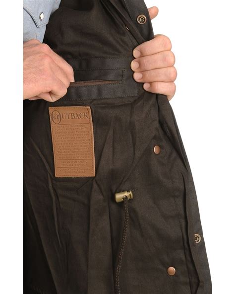 Outback Trading Co Short Oilskin Duster Sheplers