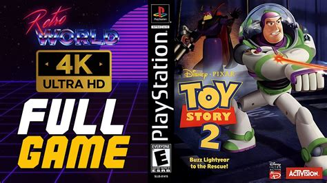 Toy Story 2 Buzz Lightyear To The Rescue Ps1 Playstation Longplay