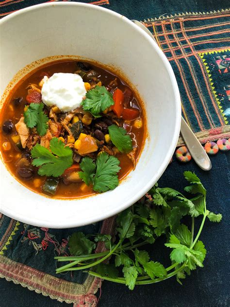 Chicken Ancho Chile And Black Bean Soup New Mexico Farmers Marketing Association