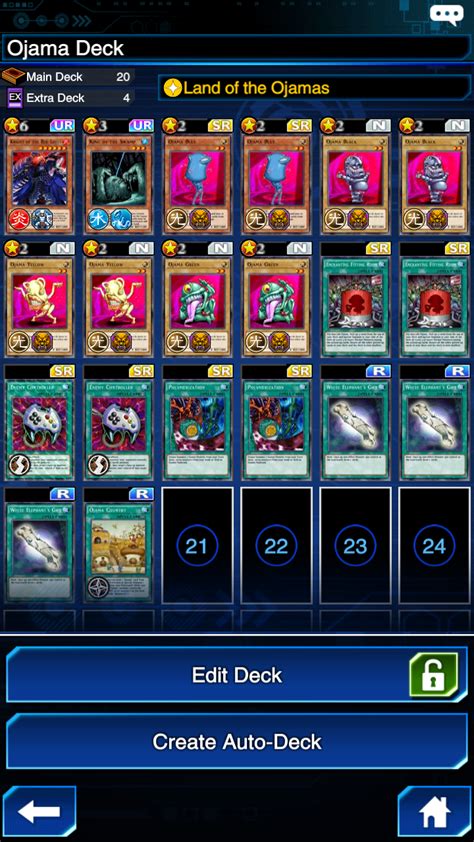 Deck Turbo Ojama Deck Rduellinks